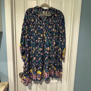 EUC JAASE PLUS SIZE UP TO 4XL/5XL BABYDOLL TUNIC PUFF SLEEVE A-LINE